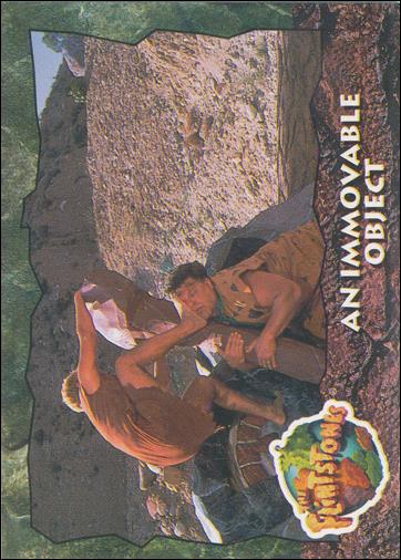 Flintstones: The Movie (Base Set) card 78 An Immovable Object