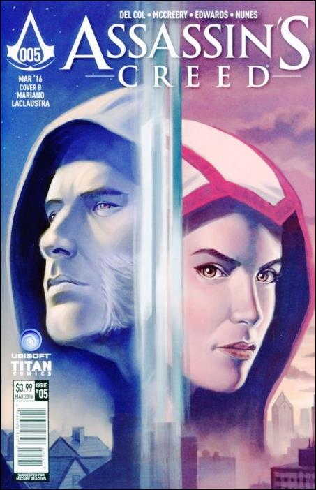 Assassin's Creed issue 5-B Mariano Laclaustra Subscription Cover 