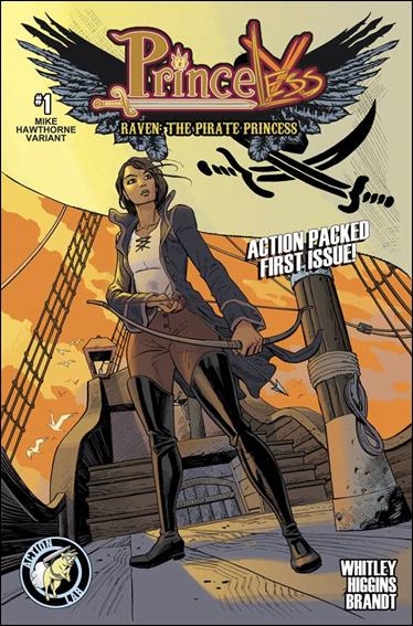 Pirate Princess issue 1-D Mike Hawthorne Cover 1/2000