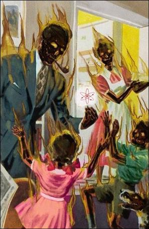 Nuclear Family issue 1-C Neil Nelson Hive Comics Virgin Cover
