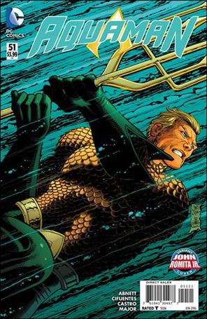 Aquaman (2011) issue 51-B John Romita Jr. Cover