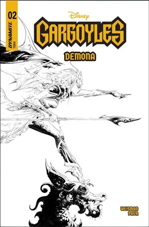 Gargoyles: Demona (2025) issue 2-K Jae Lee B&W 1:7 Cover