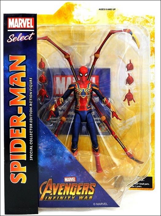 Marvel Select figure 130 Spider-Man (Avengers Infinity War)