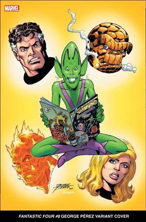 Fantastic Four (2022) issue 8-C George Pérez Cover