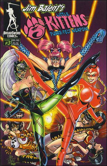 3 Little Kittens: Purrr-fect Weapons issue 3 Kittens vs Latex Red Cover