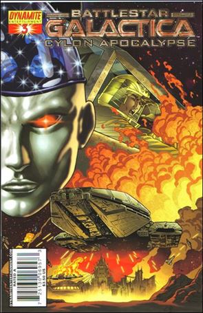 Battlestar Galactica: Cylon Apocalypse issue 3-D Carlos Rafael Cover
