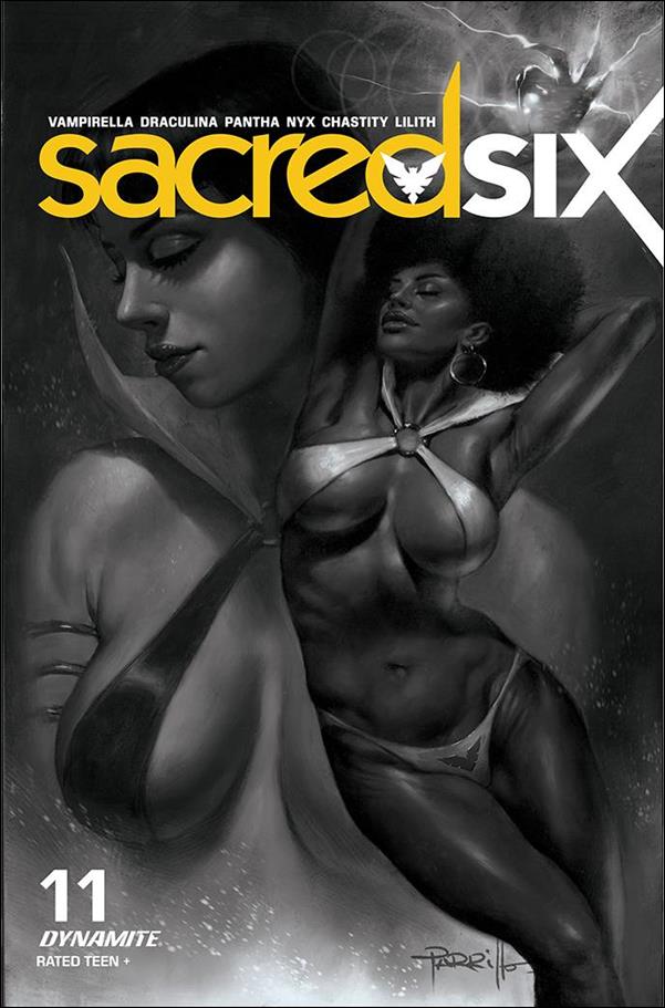 Sacred Six issue 11-N Lucio Parrillo 1:30 Virgin Cover