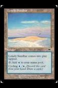 Magic the Gathering: Onslaught (Base Set) card 320 Lonely Sandbar