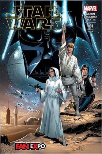 Star Wars (2015) issue 1-YX Salvador Larroca Fan Expo Cover