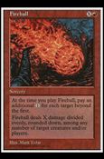 Magic the Gathering: Anthologies (Base Set) card 29 Fireball