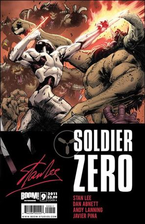 Soldier Zero issue 9 Trevor Hairsine Cover