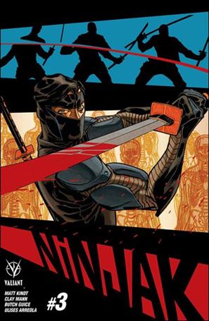 Ninjak (2015) issue 3-B Dave Johnson Cover