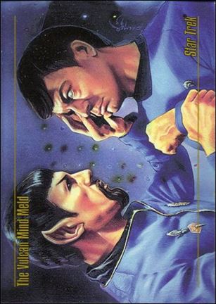 Star Trek Master Series: Series 1 (Base Set) card 64 The Vulcan Mind Meld
