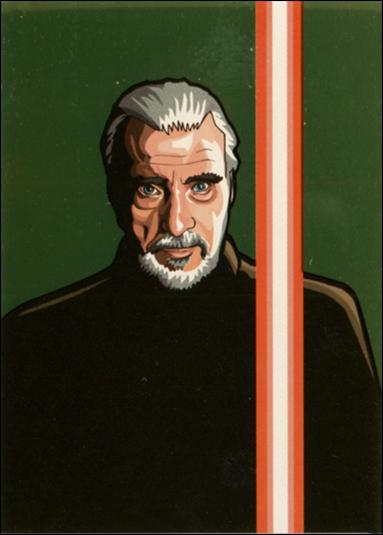 Star Wars Galaxy: Series 5 (Foil Subset) card 4-C Count Dooku/Darth Tyranus Gold Foil 1/770