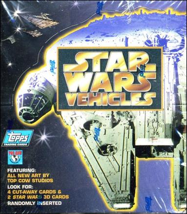 Star Wars Vehicles card 1 Sealed Box
