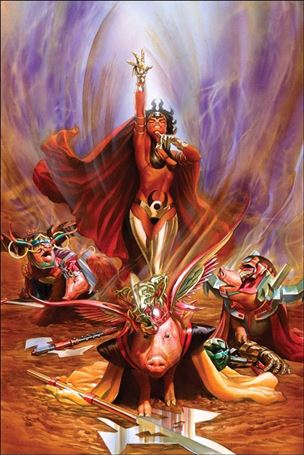 Kirby: Genesis - Dragonsbane issue 2-B Alex Ross Virgin Cover