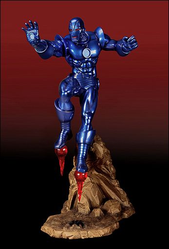 Marvel Statues (Hard Hero) item 2-B 'Stealth' Iron Man Cold-cast Statue 1/375
