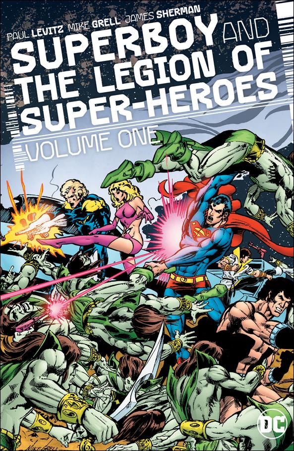 Superboy and the Legion of Super-Heroes issue 1 Dust Jacket