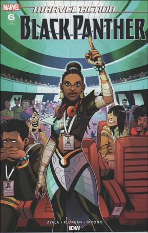 Marvel Action: Black Panther issue 6-B Juan Samu 1:10 Cover