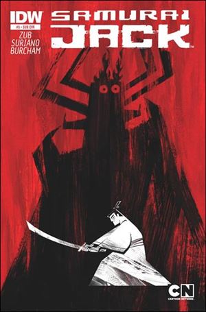 Samurai Jack issue 5-B Genndy Tartakovsky Subscription Cover