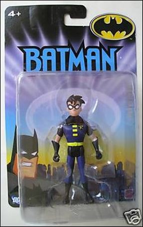 Batman (Animated) figure 7-B Robin (Tim Drake - Blue Costume) (DC Star Logo)
