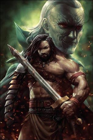 Cimmerian: Hour of the Dragon issue 4-E Kendrick Lim 1:10 Virgin Cover