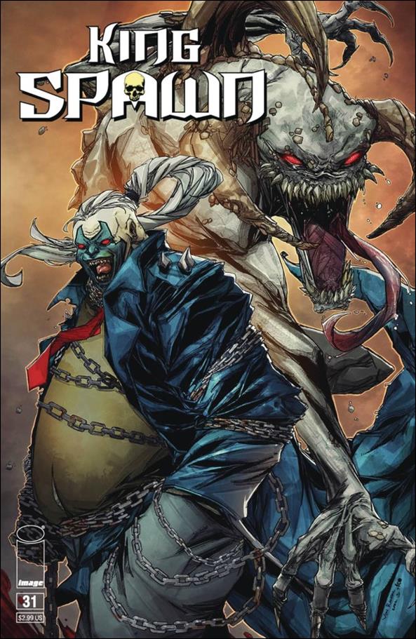 King Spawn issue 31-B Von Randal Cover