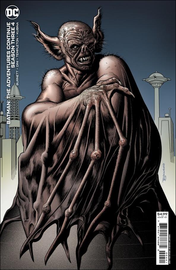 Batman: The Adventures Continue Season Three issue 4-C Brian Bolland Villain Cardstock Cover
