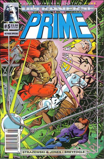 Prime (1993) issue 5-B Newsstand Cover
