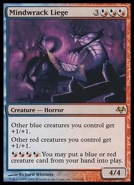 Magic the Gathering: Eventide (Base Set) card 104 Mindwrack Liege