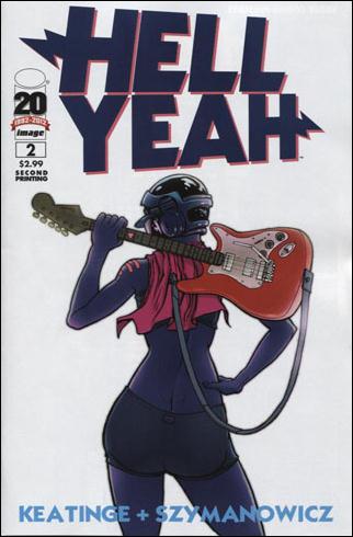 Hell Yeah issue 2-B 2nd Printing