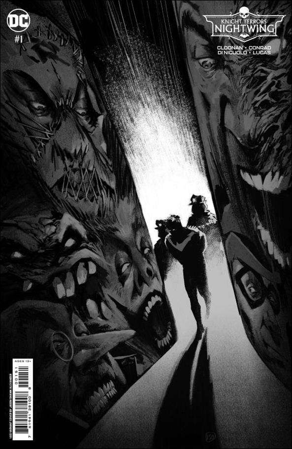 Knight Terrors: Nightwing issue 1-F Jason Shawn Alexander 1:50 Cardstock Cover