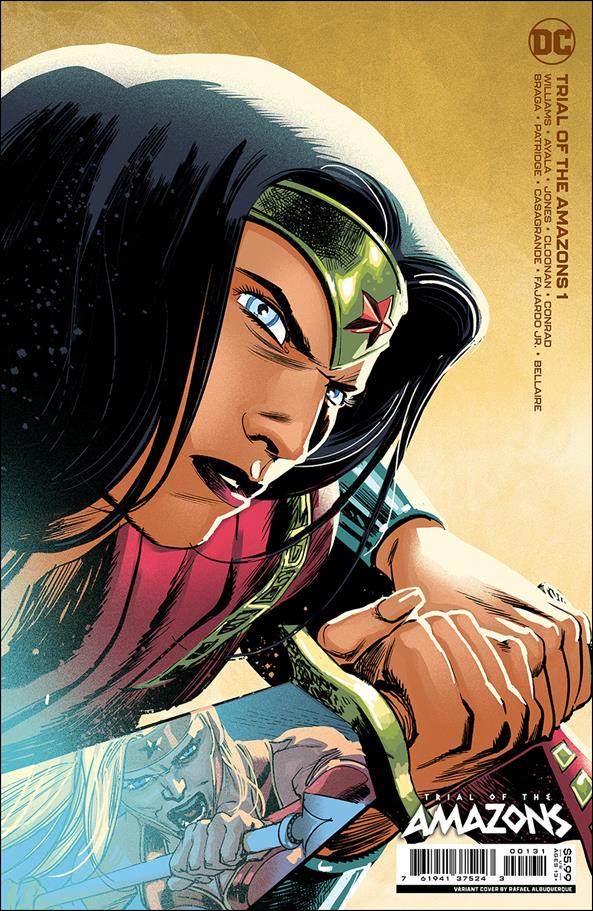 Trial of the Amazons issue 1-D Rafael Albuquerque 1:25 Cardstock Cover