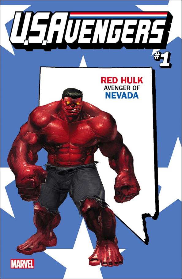 U.S.Avengers issue 1-NC Rod Reis Nevada Cover