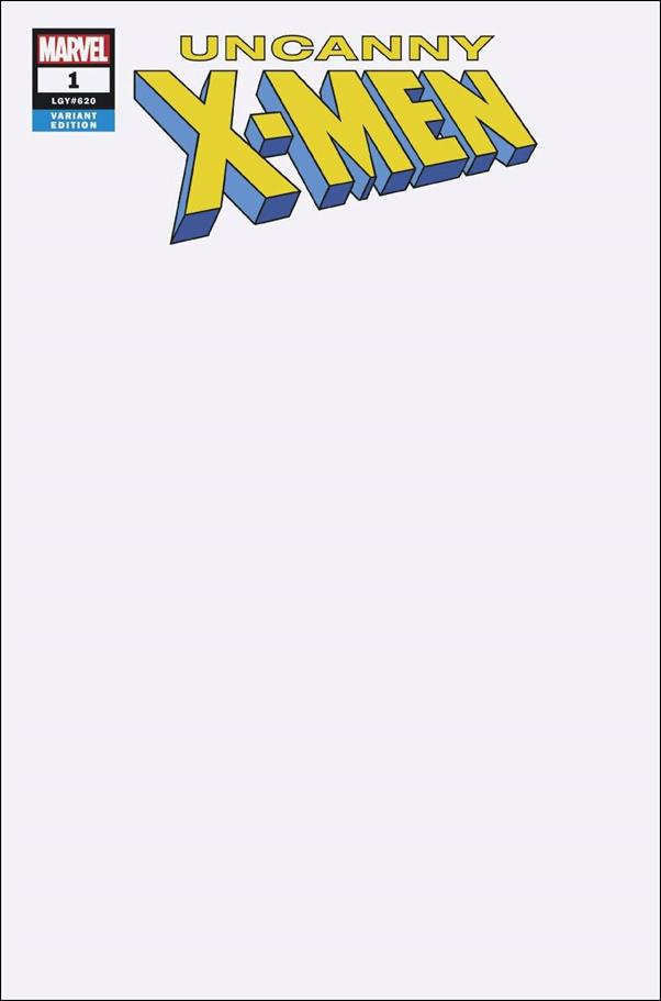 Uncanny X-Men (2019) issue 1-K Blank/Sketch Cover