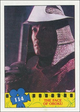 Teenage Mutant Ninja Turtles Movie (Base Set) card 114 The Face of Oroku