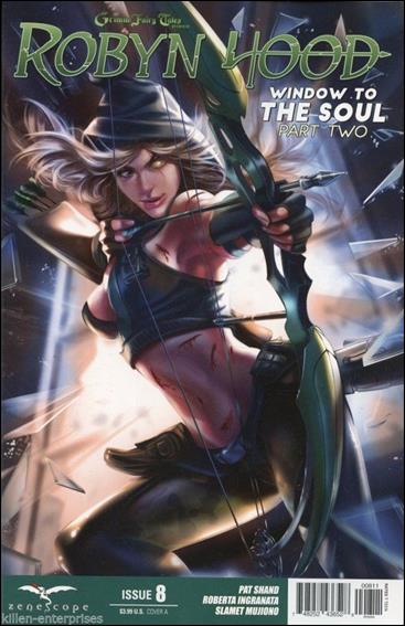 Grimm Fairy Tales Presents Robyn Hood (2014) issue 8 Cris Delara Cover