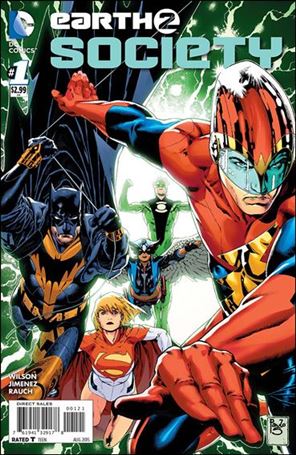 Earth 2: Society issue 1-B Paulo Siqueira 1:25 Cover