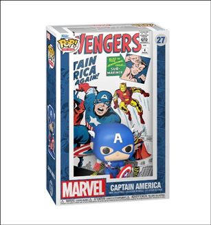 Pop! Comic Covers (Marvel) figure 27 Captain America (The Avengers #4, March 1964)