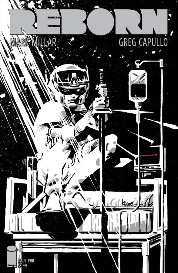 Reborn issue 2-D Kaare Andrews Cover