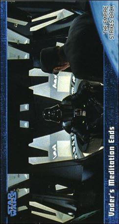 Star Wars Trilogy Widevision (Base Set) card 28 Vader's Meditation Ends