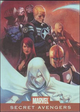 Marvel Heroes and Villains (Alliances Subset) card A17 Secret Avengers