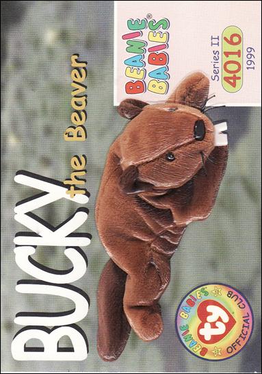 Beanie Babies Series 2 (Base Set) card 158 Bucky the Beaver