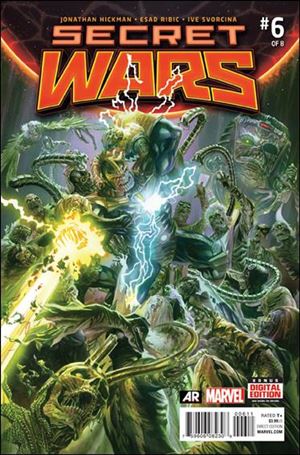 Secret Wars issue 6 Alex Ross Cover