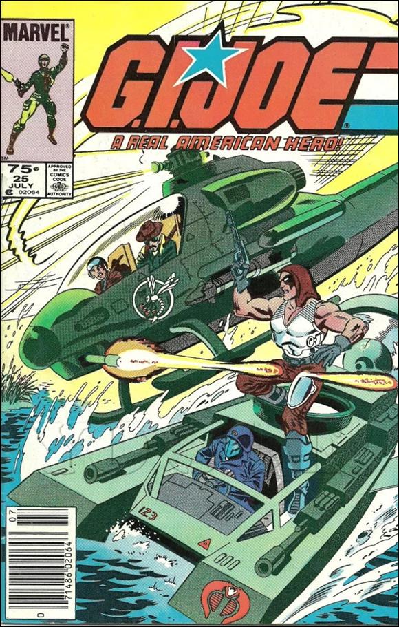 G.I. Joe: A Real American Hero issue 25-D Canadian Price Cover