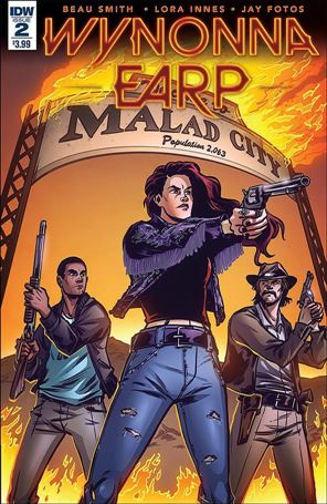 Wynonna Earp (2016) issue 2 Lora Innes Cover