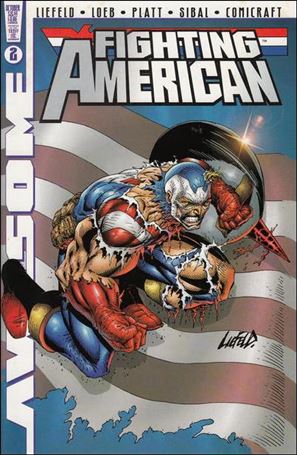 Fighting American (1997) issue 2-B Rob Liefeld Fighting American Cover