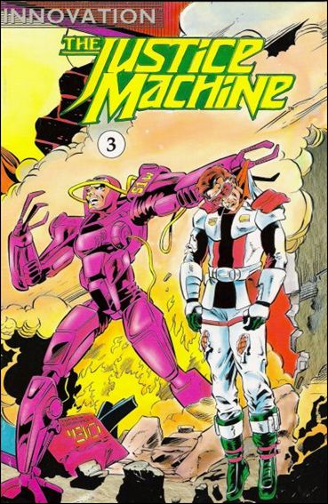 Justice Machine (1990) issue 3