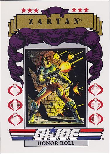 G.I. Joe (Base Set) card 175 Zartan