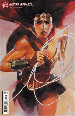 Justice League (2018) issue 74-B Alex Maleev Cardstock Cover